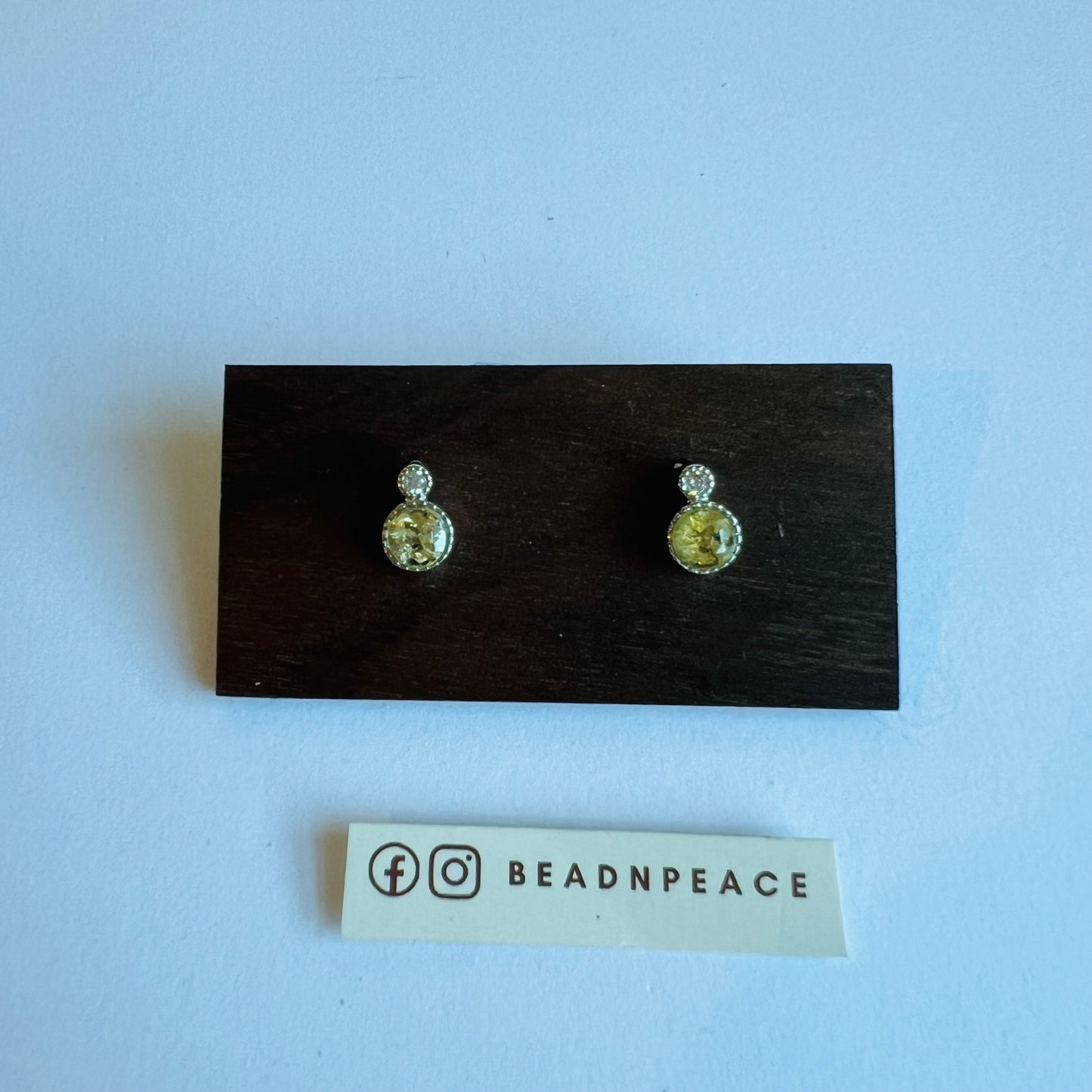 Lustre Earring | Citrine