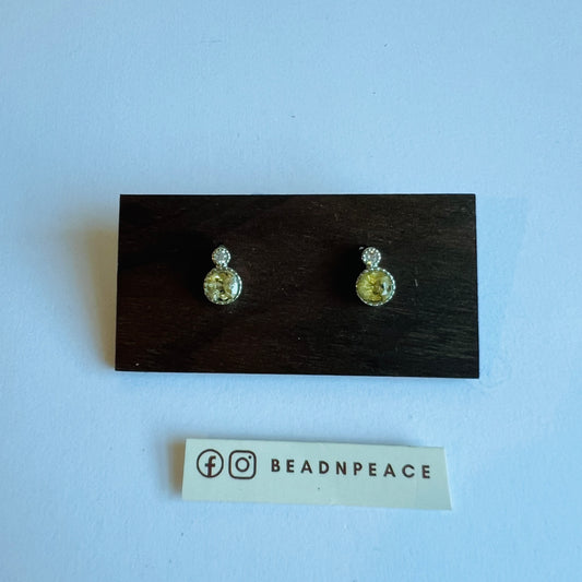 Lustre Earring | Citrine