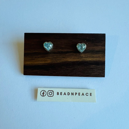 Lustre Earring | Aquamarine